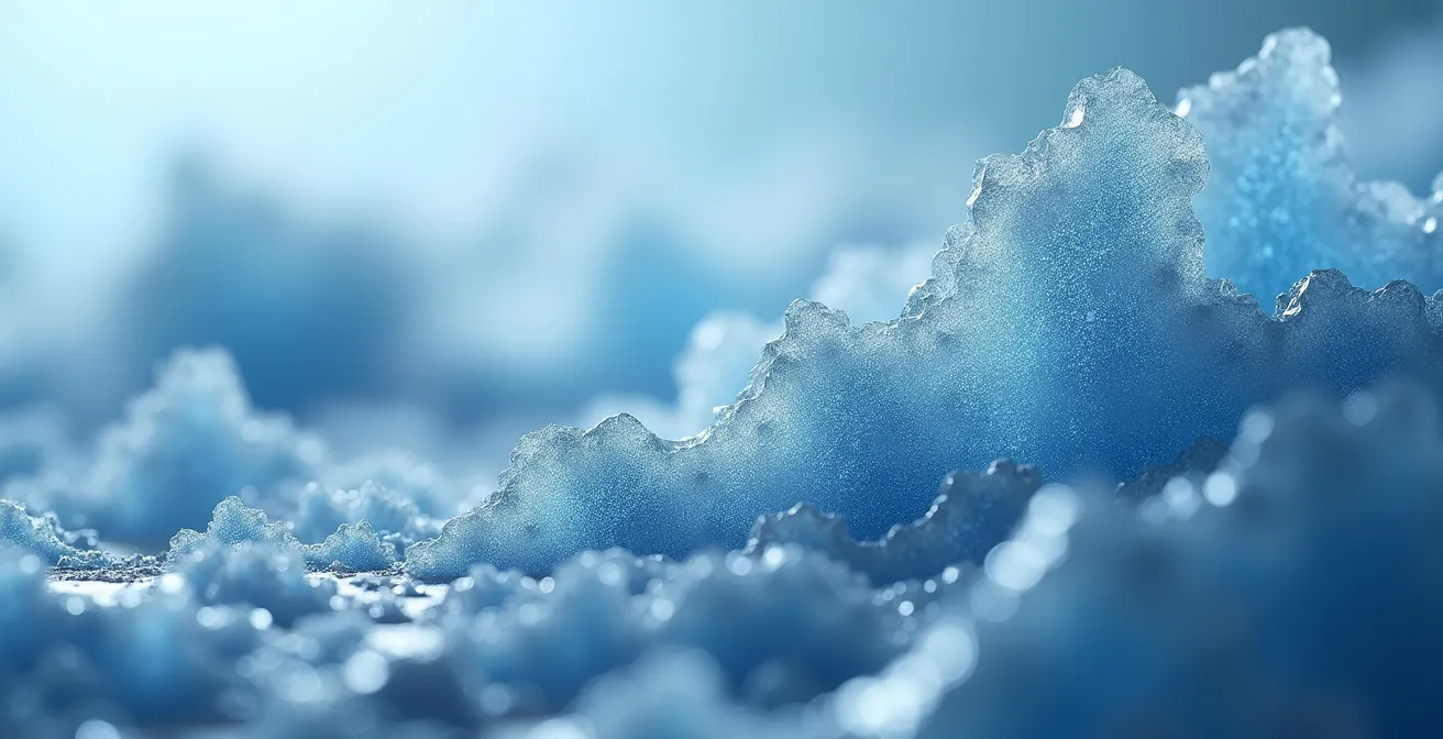 Graphique de corrélation entre consommation énergétique et données météorologiques avec courbe de tendance