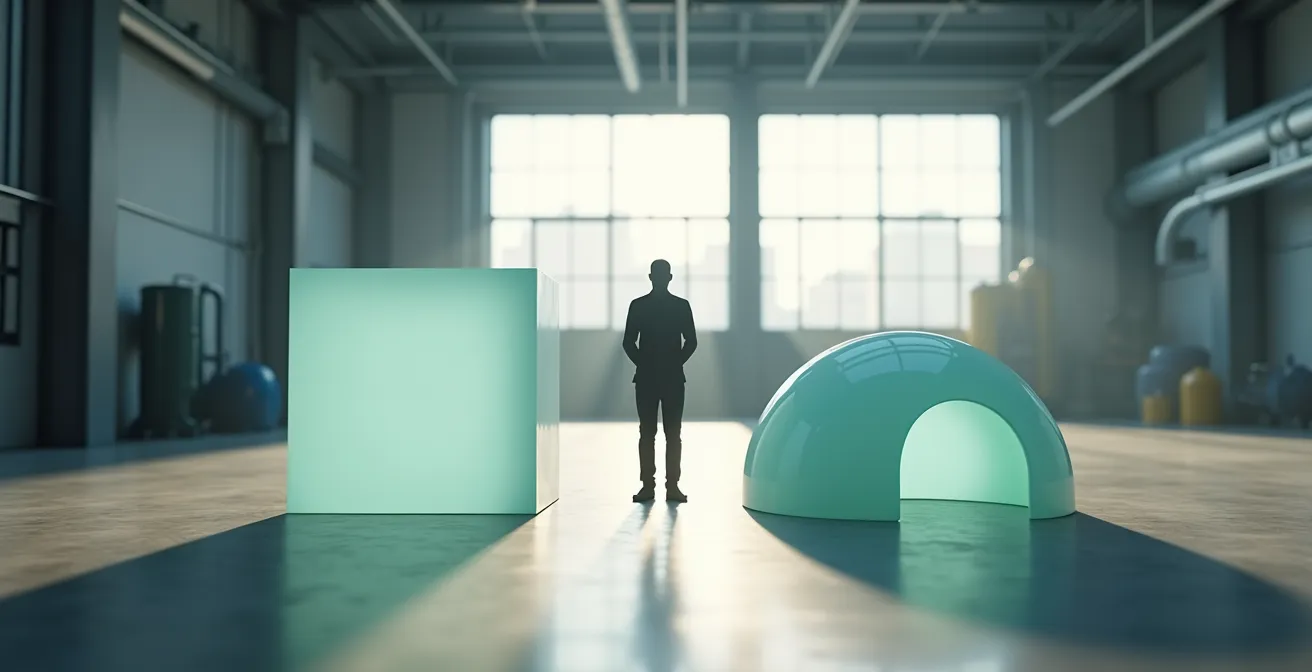 Visualisation stratégique des options prix fixe versus prix capé pour entreprise en difficulté