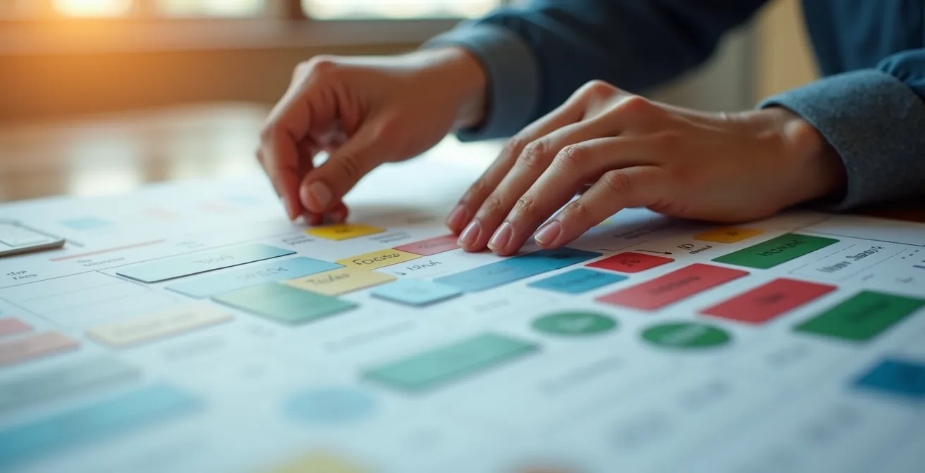 Tableau de bord modulaire pour le suivi carbone avec zones de données variables et fixes