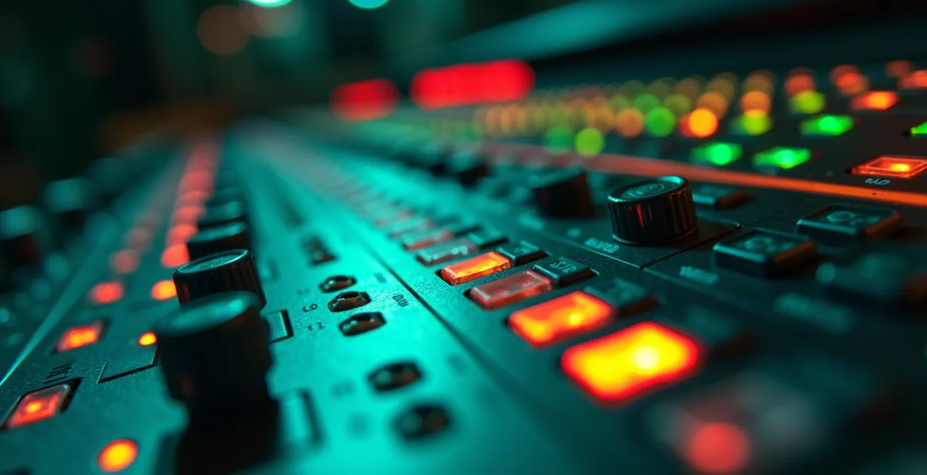 Écran de monitoring énergétique professionnel avec graphiques de consommation